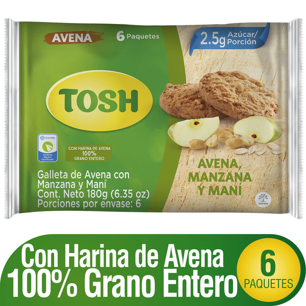 GAELLETA TOSH 6U BOLSA AVENA/MANZANA MANI